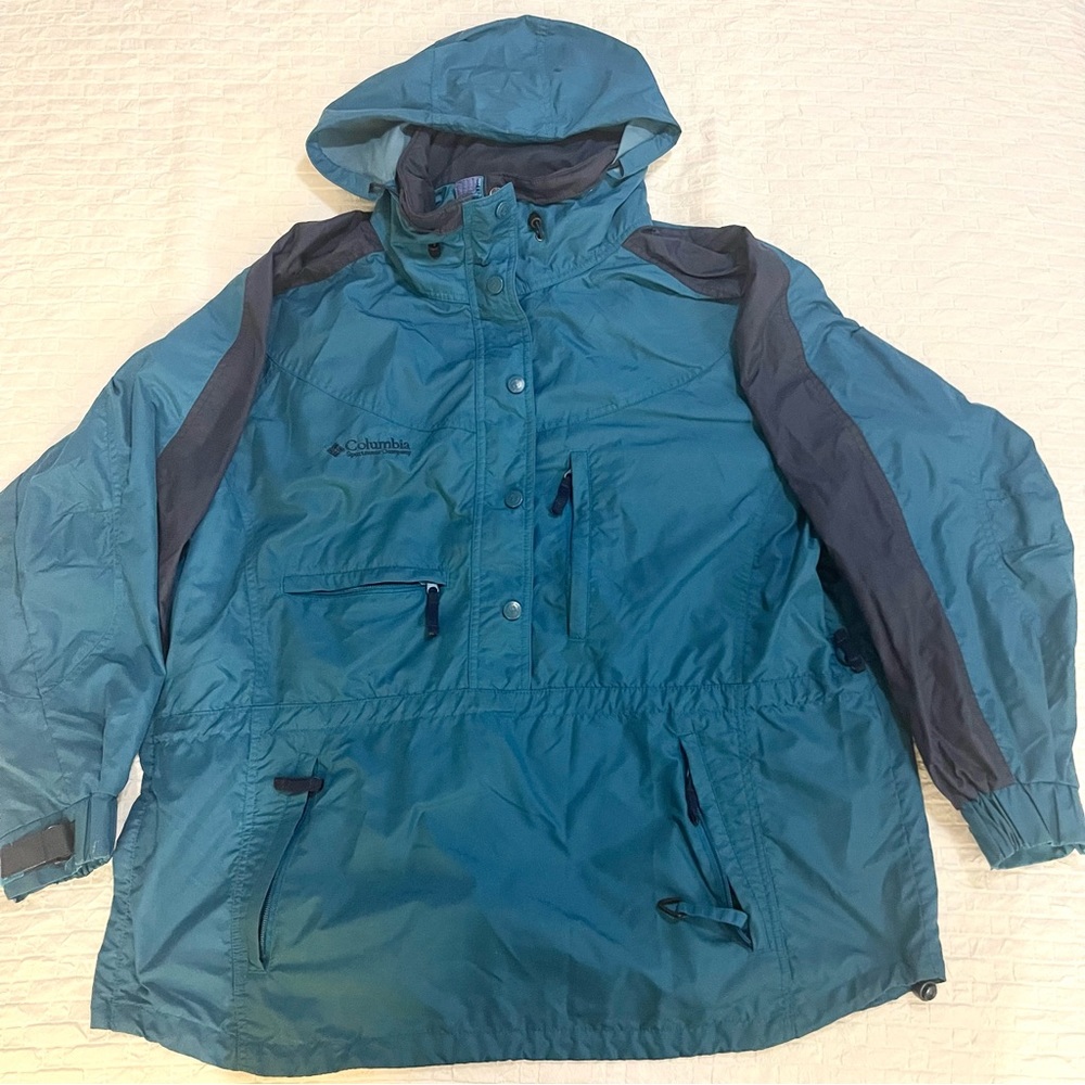 Vintage Columbia Half Zip Jacket Size XL